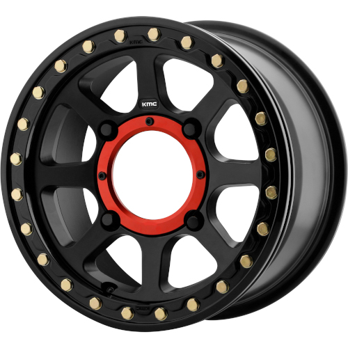 KMC KS234 Addict 2 Satin Black Beadlock - Part Number KS23456044738 KMC KS234 Addict 2 Satin Black Beadlock Photo