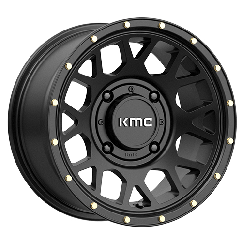 KMC UTV KS135 Grenade Satin Black - Part Number KS13547048710 KMC UTV KS135 Grenade Satin Black Photo