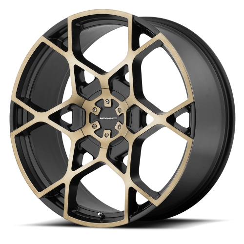 KMC Crosshair KM695 Satin Black With Machined Face and Tinted Face Photo