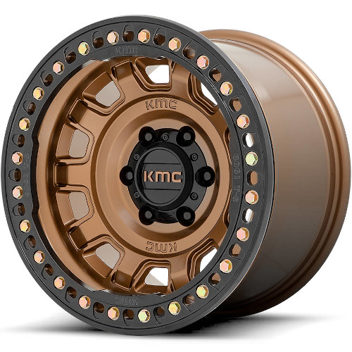 KMC KM236 Tank Beadlock Matte Bronze - Part Number KM23679060638N KMC KM236 Tank Beadlock Matte Bronze Photo