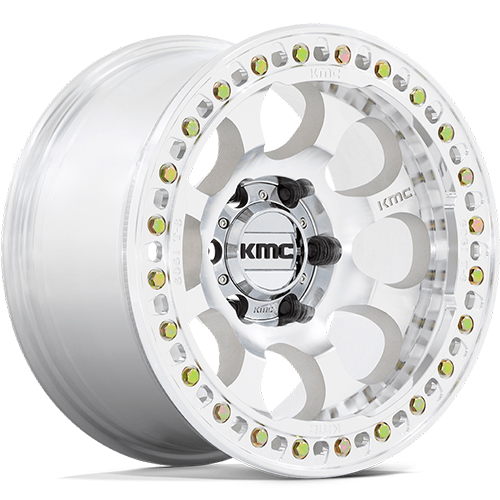 KMC Riot Beadlock KM237 Machined - Part Number KM237DX17906038N KMC Riot Beadlock KM237 Machined Photo