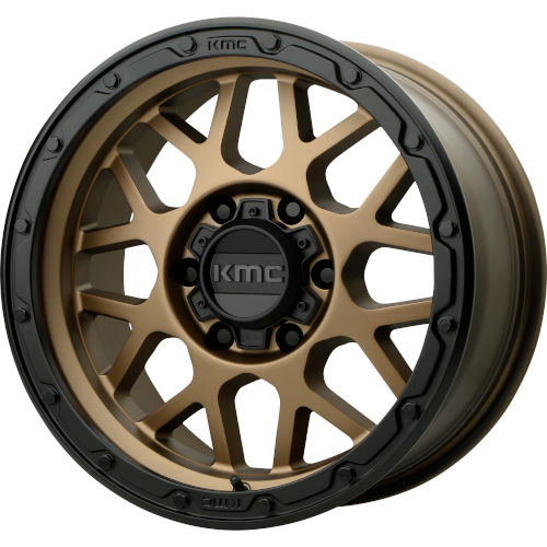 KMC KM535 Grenade Off-Road Matte Bronze Black Lip - Part Number KM53588568635 KMC KM535 Grenade Off-Road Matte Bronze Black Lip Photo