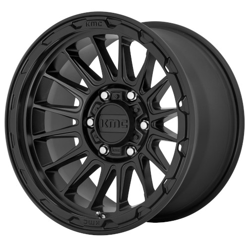 KMC KM542 Impact Satin Black - Part Number KM54278050735 KMC KM542 Impact Satin Black Photo