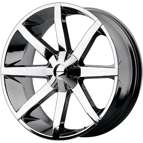 KMC KM651 Slide Chrome - Part Number KM65128520210 KMC KM651 Slide Chrome Photo