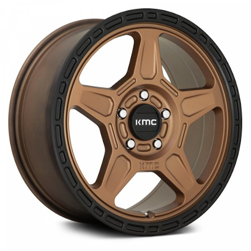 KMC KM721 Matte Bronze W/ Black Lip - Part Number KM72178052638 KMC KM721 Matte Bronze W/ Black Lip Photo