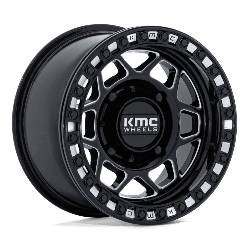 KMC Ks241 Torx Beadlock Gloss Black Milled