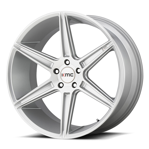 KMC KM711 Prism Brushed Silver - Part Number KM71122557440 KMC KM711 Prism Brushed Silver Photo