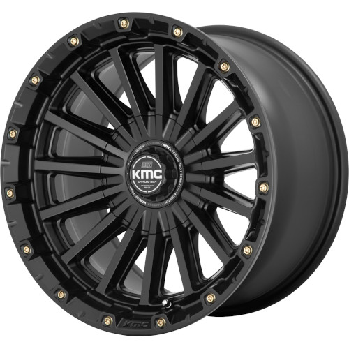 KMC KM102 Signal Satin Black - Part Number KM10229078718 KMC KM102 Signal Satin Black Photo