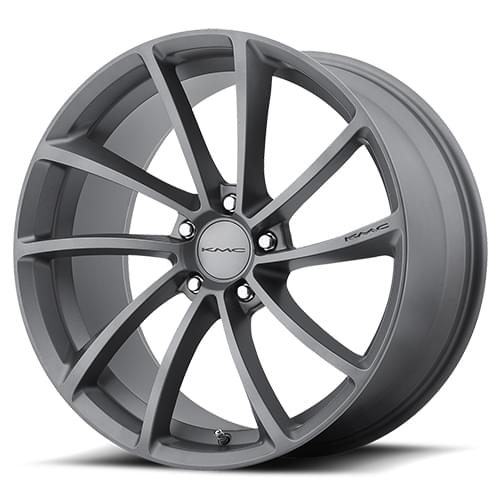 KMC KM691 Spin Gunmetal - Part Number KM69121056440 KMC KM691 Spin Gunmetal Photo