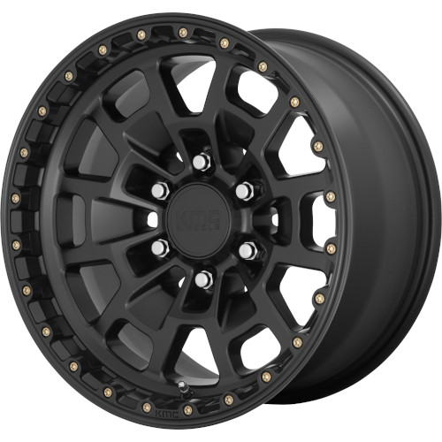 KMC KM718 Summit Satin Black - Part Number KM71868068700 KMC KM718 Summit Satin Black Photo