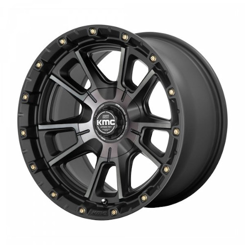 KMC KM100 Sync Black W Gray Tint - Part Number KM10079035412N KMC KM100 Sync Black W Gray Tint Photo