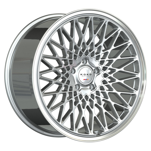Koko Kuture Classica Silver Machined Face / Polished Lip