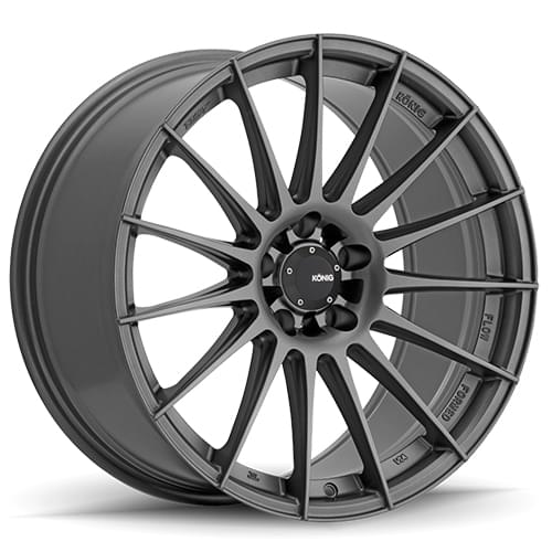 Konig Rennform 48 Matte Gray - Part Number 48MG-RF8851232G Konig Rennform 48 Matte Gray Photo