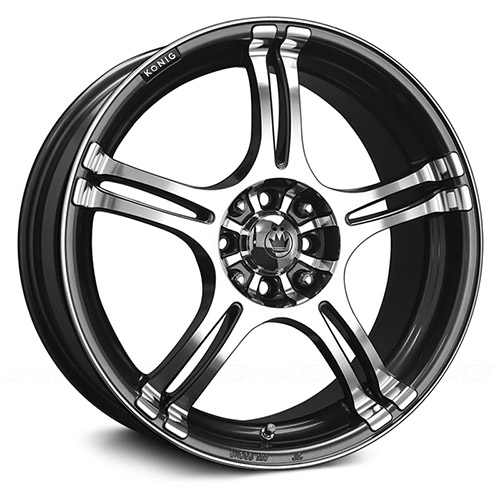 Konig Incident 48 Graphite W/ Machined Face - Part Number 48A-1N64D04386 Konig Incident 48 Graphite W/ Machined Face Photo