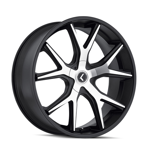 Kraze Splitz Black Machined - Part Number KR146-26152BM18 Kraze Splitz Black Machined Photo