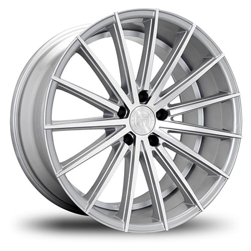 Lexani Pegasus 661 Silver Machined - Part Number 661-2010-45-48SM Lexani Pegasus 661 Silver Machined Photo