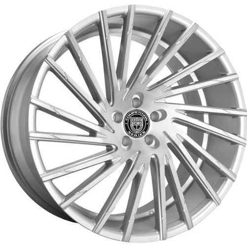 Lexani Wraith 663 Silver Brushed - Part Number 663-2210-73-35SBM Lexani Wraith 663 Silver Brushed Photo