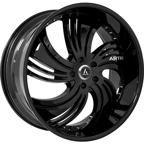 Lexani Avenue A201 Gloss Black - Part Number A201-2610-82-22FB Lexani Avenue A201 Gloss Black Photo