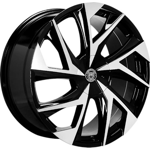 Lexani Ghost 670 Machined Black - Part Number 670-2810-70-30MB Lexani Ghost 670 Machined Black Photo