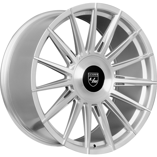 Lexani Lotus XL 708 Silver With Brushed Face - Part Number 708-2410-30-20BRS Lexani Lotus XL 708 Silver With Brushed Face Photo