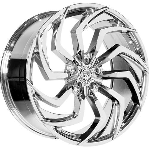 Lexani Shadow 698 Chrome - Part Number 698-2085-13-15C Lexani Shadow 698 Chrome Photo