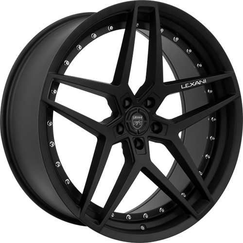 Lexani Spike 686 Satin Black - Part Number 686-2005-13-30SB Lexani Spike 686 Satin Black Photo