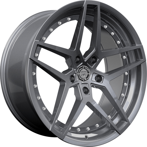 Lexani Spike 686 Gunmetal - Part Number 686-2205-66-30GM Lexani Spike 686 Gunmetal Photo
