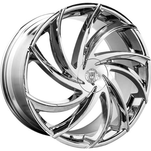 Lexani Twister 673 Chrome - Part Number 673-2085-15-35C Lexani Twister 673 Chrome Photo