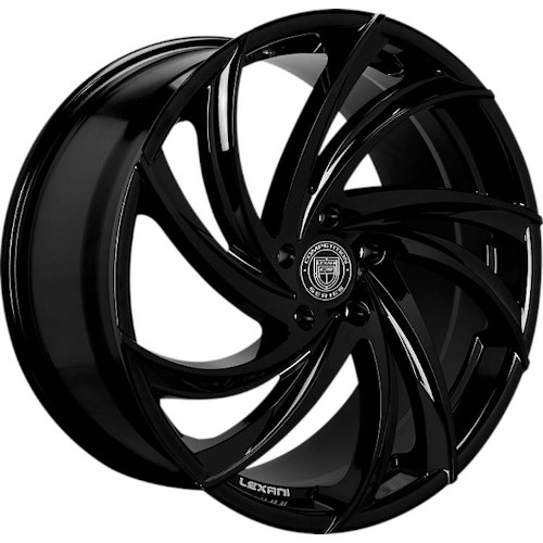 Lexani Twister 673 Black - Part Number 673-2490-13-30FB Lexani Twister 673 Black Photo