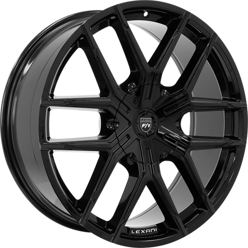 Lexani Vertigo 688 Black - Part Number 688-2290-21-40FB Lexani Vertigo 688 Black Photo
