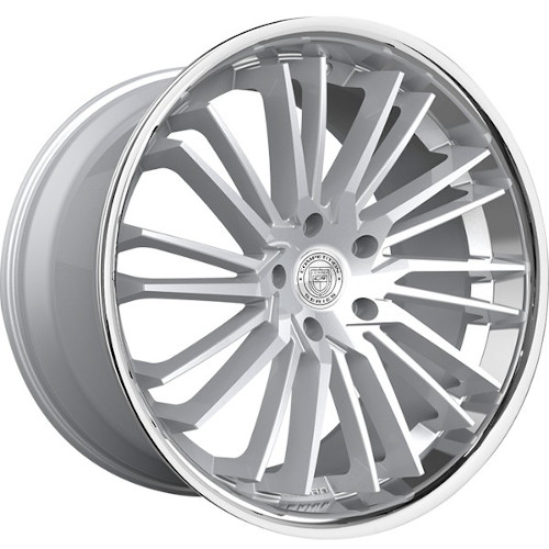 Lexani Virage 676 Silver Machined - Part Number 676-2010-31-40SMS Lexani Virage 676 Silver Machined Photo