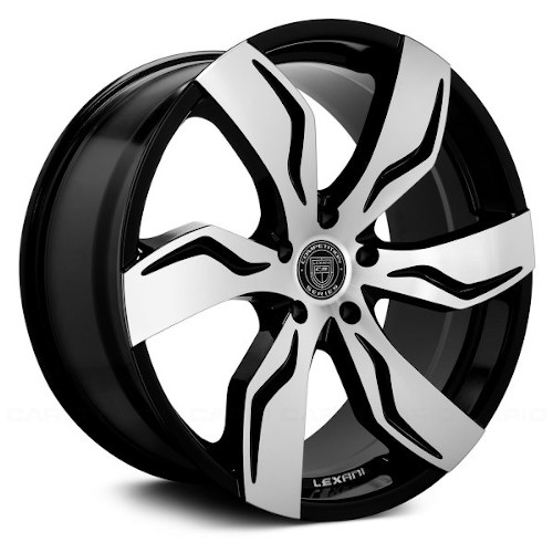 Lexani Zagato 675 Black Machined - Part Number 675-2610-13-35MB Lexani Zagato 675 Black Machined Photo