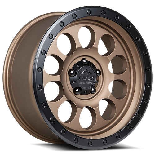 Lock Offroad 50Cal Matte Desert Bronze W/ Matte Black Ring