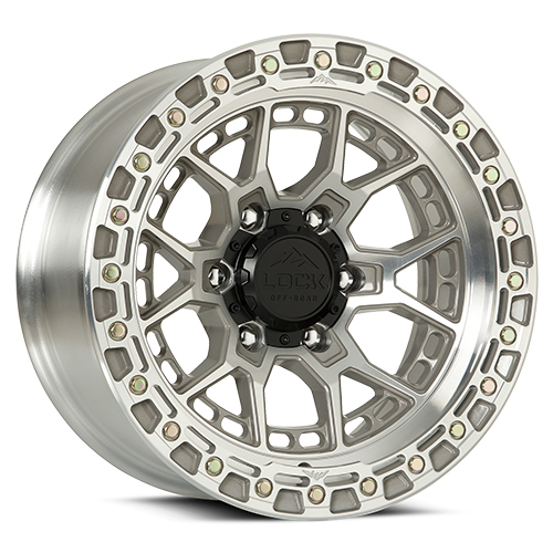 Lock Offroad Commando Machined With Clear Coat - Part Number COMMANDO-2187MC Lock Offroad Commando Machined With Clear Coat Photo