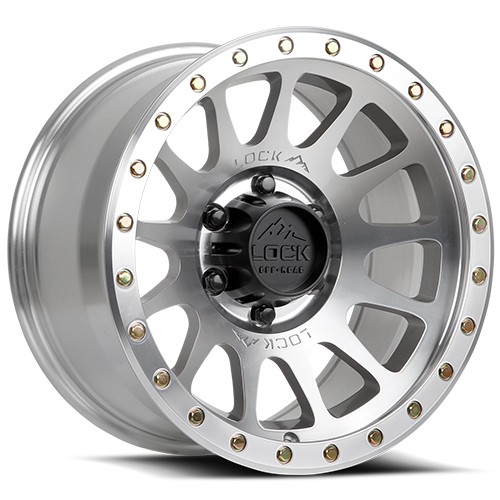 Lock Offroad Yosemite Machined W/ Clear Coat - Part Number YOSEMITE-2963MC Lock Offroad Yosemite Machined W/ Clear Coat Photo