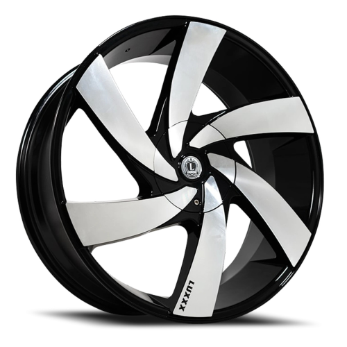 Luxxx Lux 48 Gloss Black Machined