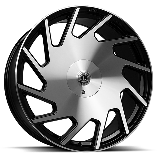 Luxxx LUX 25 Gloss Black Milled - Part Number LUX25249561351397+33R-A1 Luxxx LUX 25 Gloss Black Milled Photo