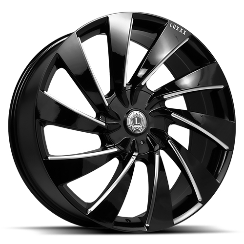 Luxxx LUX 30 Gloss Black Milled - Part Number LUX30228551143120+30B-A1 Luxxx LUX 30 Gloss Black Milled Photo