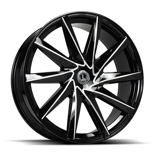Luxxx LUX 35 Gloss Black Milled - Part Number LUX352295115120+15B-A1 Luxxx LUX 35 Gloss Black Milled Photo