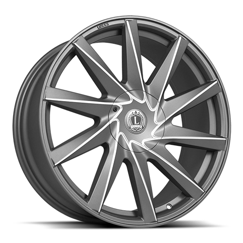 Luxxx LUX 35 Matte Gunmetal Milled - Part Number LUX3520855108112+30A-H1 Luxxx LUX 35 Matte Gunmetal Milled Photo