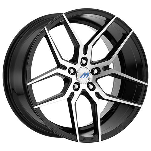 Mach Euro Concave ME.4 Gloss Black W/ Machined Face - Part Number ME4-1880EE35FGBMF Mach Euro Concave ME.4 Gloss Black W/ Machined Face Photo