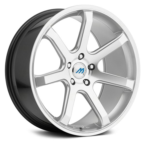 Mach Euro Concave ME-7 Hyper Silver W/ Machined Face - Part Number ME7-1995DD35FHSMF Mach Euro Concave ME-7 Hyper Silver W/ Machined Face Photo