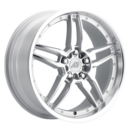 Mach Performance MP.57 Arctic Silver w/ Machined Face And Lip And Chrome Rivets