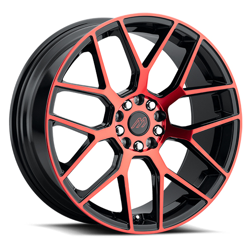 Mach Performance MP.74 Gloss Black W/ Red Machined Face