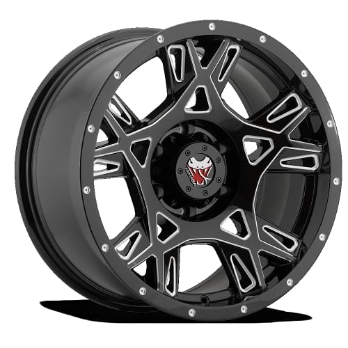 Mamba M24 596 Gloss Black W/ Machined Accents - Part Number 596MB-M242T50N445 Mamba M24 596 Gloss Black W/ Machined Accents Photo