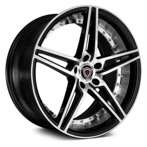 Marquee Wheels M3258 Black Machined
