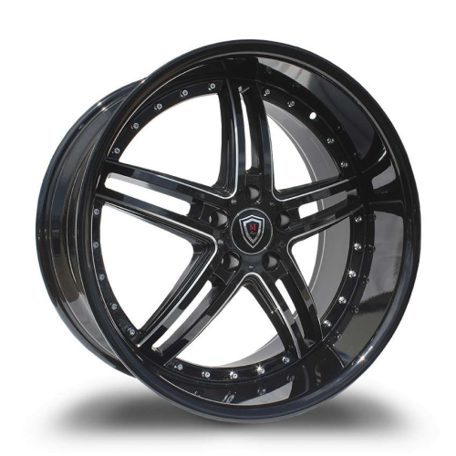 Marquee Wheels M5329A Black Milled