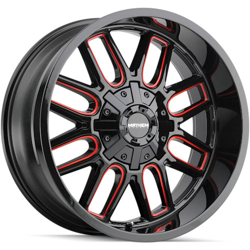 Mayhem Cogent 8107 Black W/ Prism Red - Part Number 8107-7952BTR Mayhem Cogent 8107 Black W/ Prism Red Photo