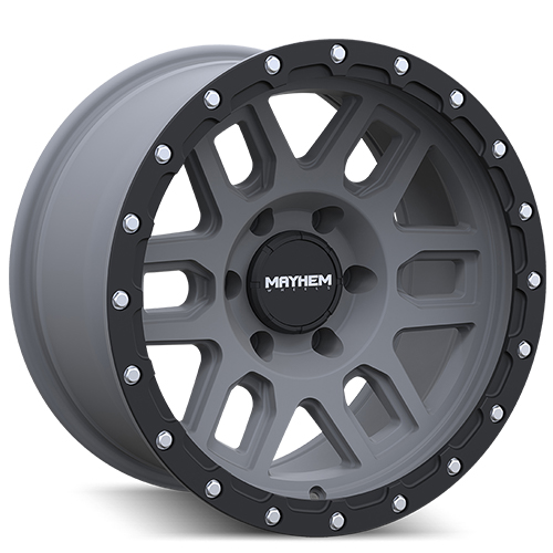 Mayhem Delta 8304 Matte Gunmetal W/ Matte Black Lip - Part Number 8304-2973MGT12 Mayhem Delta 8304 Matte Gunmetal W/ Matte Black Lip Photo
