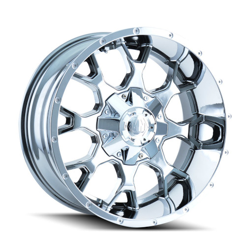 Mayhem Warrior 8015 Chrome - Part Number 8015-2978C Mayhem Warrior 8015 Chrome Photo